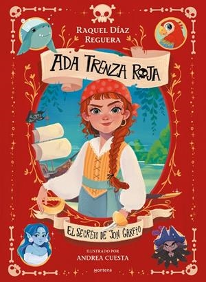 ADA TRENZA ROJA 1 - EL SECRETO DE JON GARFIO | 9788419975010 | DÍAZ REGUERA, RAQUEL | Galatea Llibres | Llibreria online de Reus, Tarragona | Comprar llibres en català i castellà online