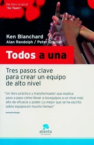 TODOS A UNA | 9788493485948 | BLANCHARD, KEN | Galatea Llibres | Librería online de Reus, Tarragona | Comprar libros en catalán y castellano online