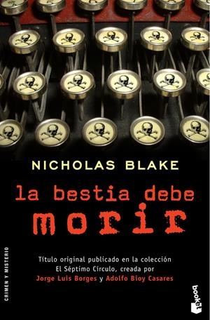 BESTIA DEBE MORIR, LA | 9788408067825 | BLAKE, NICHOLAS | Galatea Llibres | Llibreria online de Reus, Tarragona | Comprar llibres en català i castellà online