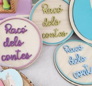 PLACA "RACÓ DELS CONTES" | PLACARACO | T_FINSLALLUNA | Galatea Llibres | Librería online de Reus, Tarragona | Comprar libros en catalán y castellano online