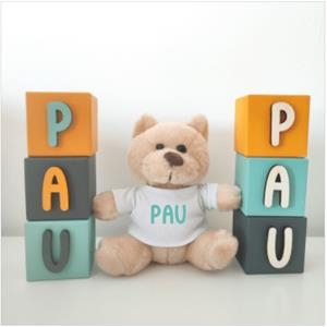 CUB AMB LLETRA DE FUSTA I COLOR PERSONALITZAT | CUBLLETRA | T_FINSLALLUNA | Galatea Llibres | Librería online de Reus, Tarragona | Comprar libros en catalán y castellano online