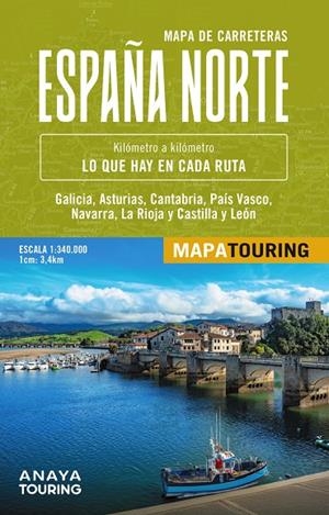 MAPA DE CARRETERAS DE ESPAÑA NORTE 1:340.000 | 9788491588627 | Galatea Llibres | Llibreria online de Reus, Tarragona | Comprar llibres en català i castellà online