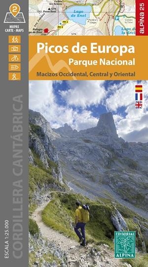 PICOS DE EUROPA MAPA 1:25.000 | 9788470111495 | Galatea Llibres | Llibreria online de Reus, Tarragona | Comprar llibres en català i castellà online