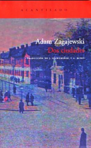 DOS CIUDADES | 9788496489646 | ZAGAJEWSKI, ADAM | Galatea Llibres | Llibreria online de Reus, Tarragona | Comprar llibres en català i castellà online