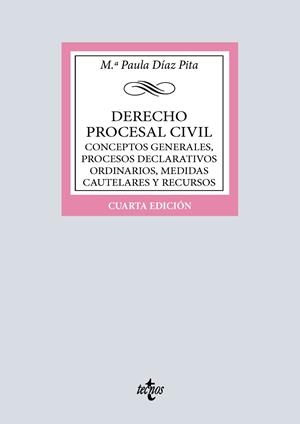 DERECHO PROCESAL CIVIL | 9788430992256 | DÍAZ PITA, Mª PAULA | Galatea Llibres | Llibreria online de Reus, Tarragona | Comprar llibres en català i castellà online