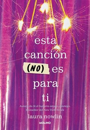 ESTA CANCIÓN (NO) ES PARA TI | 9788427242890 | NOWLIN, LAURA | Galatea Llibres | Llibreria online de Reus, Tarragona | Comprar llibres en català i castellà online