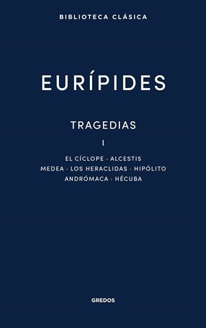 TRAGEDIAS I | 9788424999728 | EURÍPIDES | Galatea Llibres | Llibreria online de Reus, Tarragona | Comprar llibres en català i castellà online