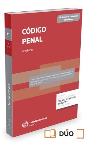 CÓDIGO PENAL (PAPEL + E-BOOK) | 9788447051014 | Galatea Llibres | Llibreria online de Reus, Tarragona | Comprar llibres en català i castellà online