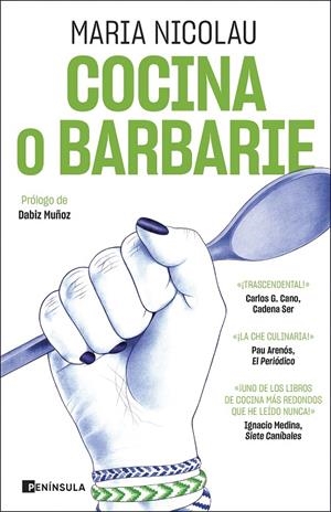 COCINA O BARBARIE | 9788411003315 | NICOLAU, MARIA | Galatea Llibres | Librería online de Reus, Tarragona | Comprar libros en catalán y castellano online