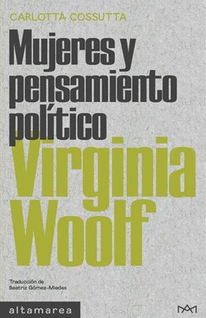 VIRGINIA WOOLF | 9788418481833 | CARLOTTA COSSUTTA | Galatea Llibres | Librería online de Reus, Tarragona | Comprar libros en catalán y castellano online