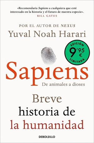 SAPIENS (EDICIÓN LIMITADA) | 9788466380461 | HARARI, YUVAL NOAH | Galatea Llibres | Librería online de Reus, Tarragona | Comprar libros en catalán y castellano online