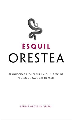 ORESTEA | 9788498594515 | ÈSQUIL | Galatea Llibres | Llibreria online de Reus, Tarragona | Comprar llibres en català i castellà online