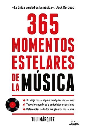 365 MOMENTOS ESTELARES DE LA MÚSICA | 9788410378520 | MÁRQUEZ, TULI | Galatea Llibres | Llibreria online de Reus, Tarragona | Comprar llibres en català i castellà online