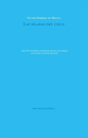 LAS SÍLABAS DEL CIELO | 9788410309371 | HERRERO DE MIGUEL, VÍCTOR | Galatea Llibres | Librería online de Reus, Tarragona | Comprar libros en catalán y castellano online