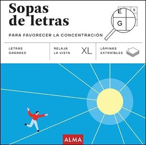 SOPAS DE LETRAS PARA FAVORECER LA CONCENTRACIÓN (XL) | 9788410206618 | SESÉ, MIQUEL | Galatea Llibres | Librería online de Reus, Tarragona | Comprar libros en catalán y castellano online
