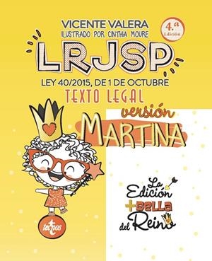 LRJSP VERSIÓN MARTINA | 9788430992270 | VALERA, VICENTE | Galatea Llibres | Llibreria online de Reus, Tarragona | Comprar llibres en català i castellà online
