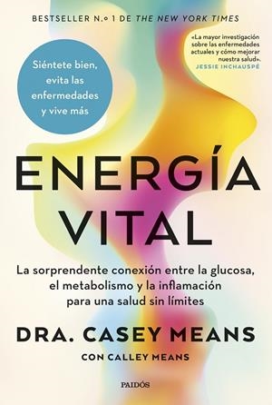 ENERGÍA VITAL | 9788449343537 | MEANS, CASEY/MEANS, CALLEY | Galatea Llibres | Llibreria online de Reus, Tarragona | Comprar llibres en català i castellà online