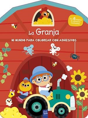MI MUNDO PARA COLOREAR CON ADHESIVOS. LA GRANJA | 9788408296867 | YOYO | Galatea Llibres | Llibreria online de Reus, Tarragona | Comprar llibres en català i castellà online