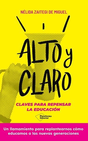 ALTO Y CLARO | 9791387568702 | ZAITEGI DE MIGUEL, NÉLIDA | Galatea Llibres | Librería online de Reus, Tarragona | Comprar libros en catalán y castellano online