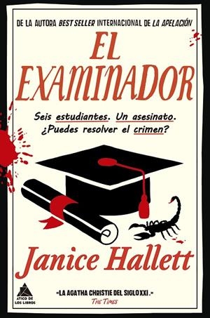 EL EXAMINADOR | 9788419703897 | HALLETT, JANICE | Galatea Llibres | Llibreria online de Reus, Tarragona | Comprar llibres en català i castellà online