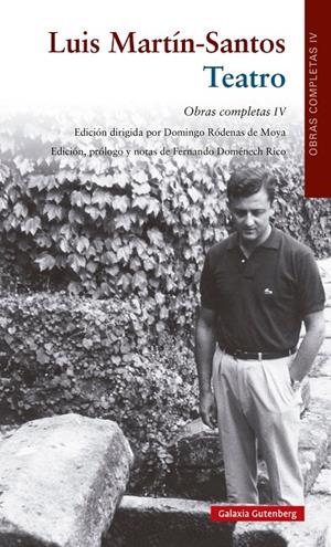 TEATRO | 9788410317444 | MARTÍN-SANTOS, LUIS | Galatea Llibres | Librería online de Reus, Tarragona | Comprar libros en catalán y castellano online