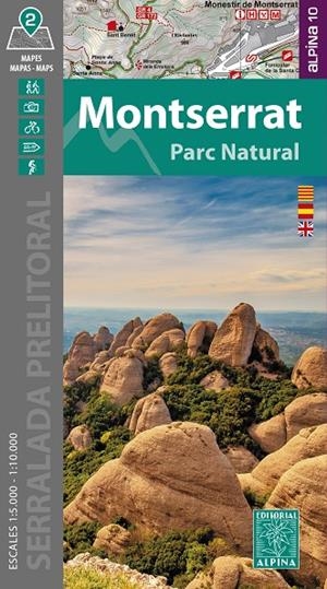 MONTSERRAT PARC NATURAL 1:5.000 | 9788470111624 | Galatea Llibres | Llibreria online de Reus, Tarragona | Comprar llibres en català i castellà online