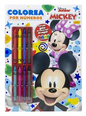 MICKEY. COLOREA POR NÚMEROS CON CERAS | 9788410029545 | DISNEY | Galatea Llibres | Librería online de Reus, Tarragona | Comprar libros en catalán y castellano online