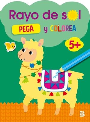 RAYO DE SOL +5 PEGA Y COLOREA | 9789403240916 | Galatea Llibres | Llibreria online de Reus, Tarragona | Comprar llibres en català i castellà online