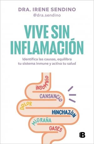 VIVE SIN INFLAMACIÓN | 9788466679541 | SENDINO, IRENE | Galatea Llibres | Librería online de Reus, Tarragona | Comprar libros en catalán y castellano online