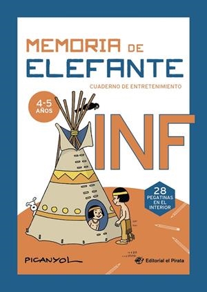 MEMORIA DE ELEFANTE INFANTIL: CUADERNO DE VACACIONES | 9788419898586 | MARTÍNEZ PICANYOL, JOSEP LLUÍS | Galatea Llibres | Librería online de Reus, Tarragona | Comprar libros en catalán y castellano online