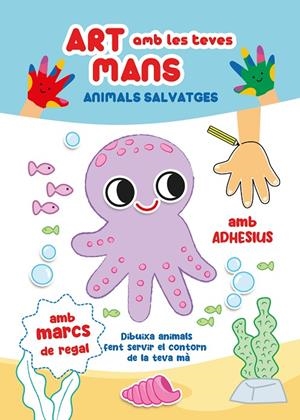 ART AMB LES TEVES MANS, ANIMALS SALVATGES | 9788410515161 | Galatea Llibres | Llibreria online de Reus, Tarragona | Comprar llibres en català i castellà online