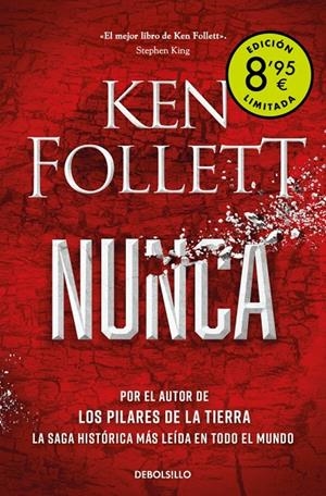 NUNCA (EDICIÓN LIMITADA · VERANO) | 9788466381413 | FOLLETT, KEN | Galatea Llibres | Llibreria online de Reus, Tarragona | Comprar llibres en català i castellà online