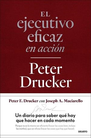 EL EJECUTIVO EFICAZ EN ACCIÓN | 9788423438723 | DRUCKER, PETER | Galatea Llibres | Llibreria online de Reus, Tarragona | Comprar llibres en català i castellà online