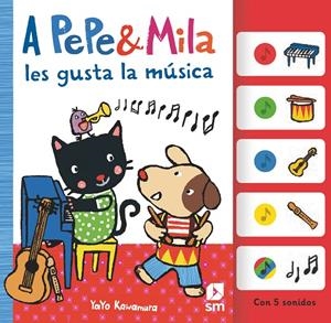 A PEPE Y MILA LES GUSTA LA MÚSICA | 9788411828918 | KAWAMURA, YAYO | Galatea Llibres | Llibreria online de Reus, Tarragona | Comprar llibres en català i castellà online