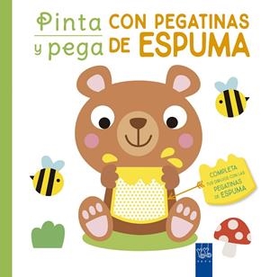 PINTA Y PEGA CON PEGATINAS DE ESPUMA. VERDE | 9788408250449 | YOYO | Galatea Llibres | Llibreria online de Reus, Tarragona | Comprar llibres en català i castellà online