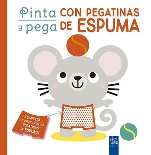 PINTA Y PEGA CON PEGATINAS DE ESPUMA. ROJO | 9788408250456 | YOYO | Galatea Llibres | Llibreria online de Reus, Tarragona | Comprar llibres en català i castellà online