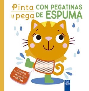 PINTA Y PEGA CON PEGATINAS DE ESPUMA. NARANJA | 9788408250470 | YOYO | Galatea Llibres | Llibreria online de Reus, Tarragona | Comprar llibres en català i castellà online