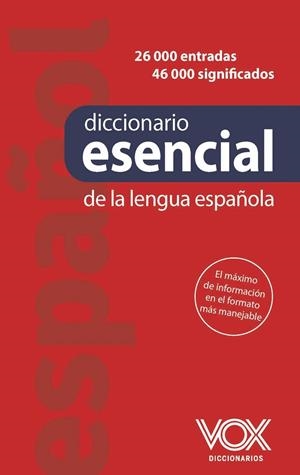 DICCIONARIO ESENCIAL DE LA LENGUA ESPAÑOLA | 9788499744377 | Galatea Llibres | Librería online de Reus, Tarragona | Comprar libros en catalán y castellano online