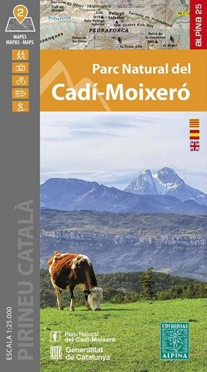 PARC NATURAL CADI MOIXERO 1:25.000 | 9788470111839 | Galatea Llibres | Librería online de Reus, Tarragona | Comprar libros en catalán y castellano online