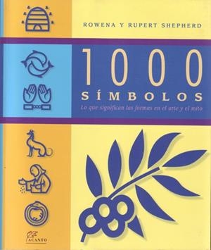 1000 SIMBOLOS | 9788495376428 | SHEPHERD, ROWENA Y RUPERT | Galatea Llibres | Librería online de Reus, Tarragona | Comprar libros en catalán y castellano online