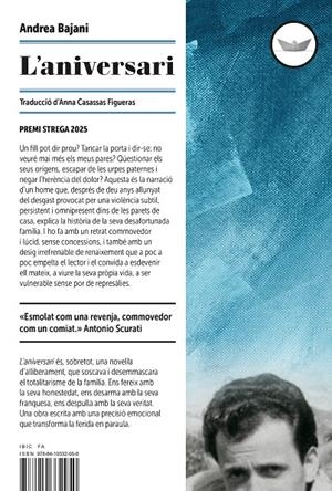 L'ANIVERSARI | 9788419332950 | BAJANI, ANDREA | Galatea Llibres | Llibreria online de Reus, Tarragona | Comprar llibres en català i castellà online