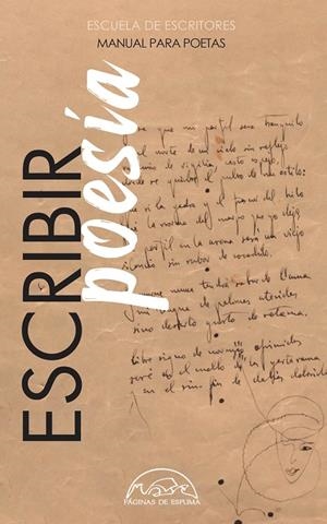 ESCRIBIR POESÍA | 9788483933701 | Galatea Llibres | Librería online de Reus, Tarragona | Comprar libros en catalán y castellano online