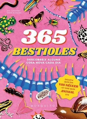 365 BESTIOLES | 9788410417274 | CASSANY, MIA | Galatea Llibres | Llibreria online de Reus, Tarragona | Comprar llibres en català i castellà online