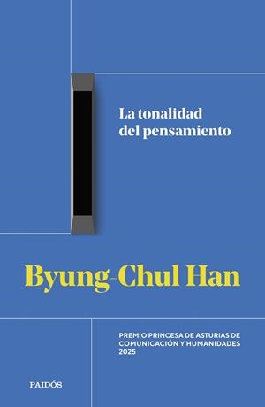 LA TONALIDAD DEL PENSAMIENTO | 9788449344336 | HAN, BYUNG-CHUL | Galatea Llibres | Librería online de Reus, Tarragona | Comprar libros en catalán y castellano online