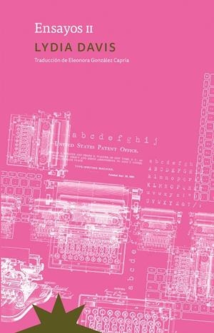 ENSAYOS II | 9788412935578 | LYDIA DAVIS | Galatea Llibres | Llibreria online de Reus, Tarragona | Comprar llibres en català i castellà online