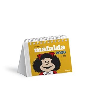 MAFALDA 2026, CALENDARIO ESCRITORIO AMARILLO | 9786316693419 | QUINO | Galatea Llibres | Llibreria online de Reus, Tarragona | Comprar llibres en català i castellà online