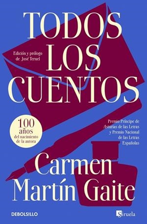 TODOS LOS CUENTOS | 9788466381826 | MARTÍN GAITE, CARMEN | Galatea Llibres | Llibreria online de Reus, Tarragona | Comprar llibres en català i castellà online