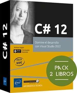 PACK DE 2 LIBROS: C DOMINE EL DESARROLLO CON VISUAL STUDIO 2022 | 9782409051654 | MOMMER, CHRISTOPHE HUGON, JÉRÔME | Galatea Llibres | Librería online de Reus, Tarragona | Comprar libros en catalán y castellano online