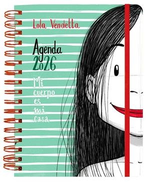 AGENDA ANUAL SEMANAL 2026 LOLA VENDETTA | 9788419215635 | RIBA ROSSY, RAQUEL | Galatea Llibres | Llibreria online de Reus, Tarragona | Comprar llibres en català i castellà online