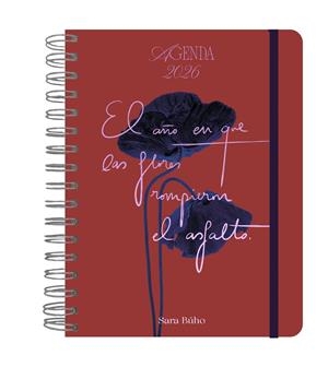 AGENDA ANUAL DIARIA 2026 SARA BÚHO | 9788419215581 | BÚHO, SARA | Galatea Llibres | Llibreria online de Reus, Tarragona | Comprar llibres en català i castellà online